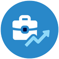 Job growth icon
